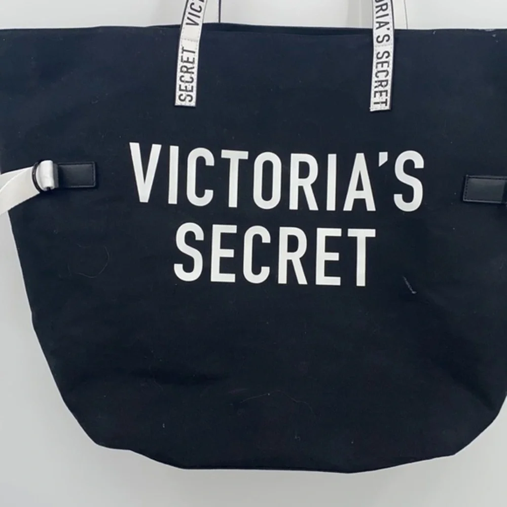 UEC Victoria’s Secret black beach bag/ overnight bag